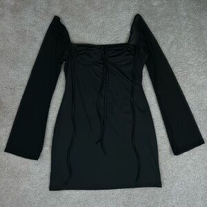 Black short dress for night out